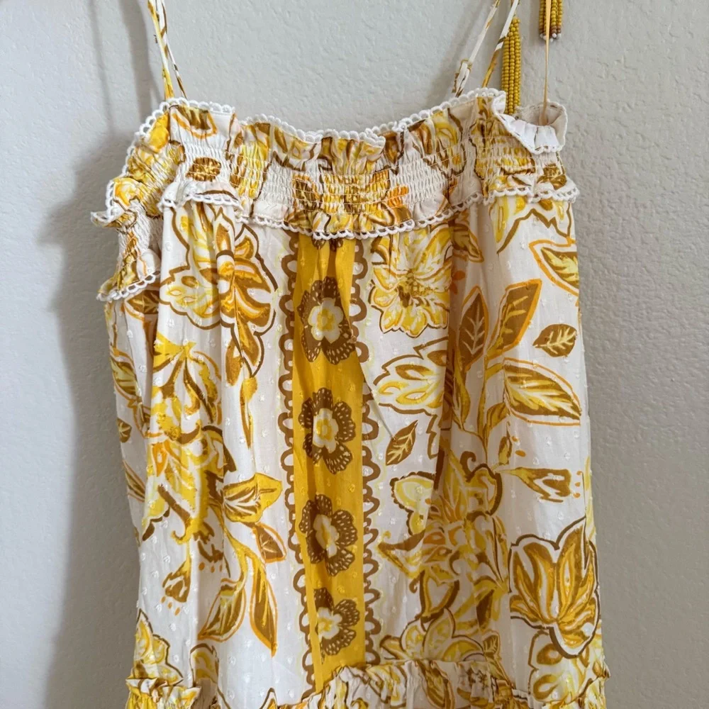 Caroline Constas Floral Mini Dress Size M - Picture 4 of 9